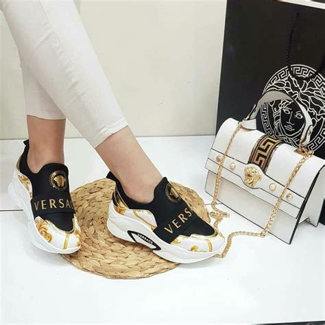 fashion sneaker women versace shoes.